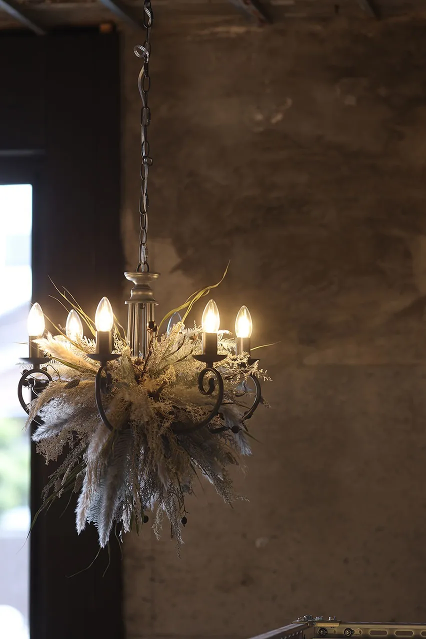 フラワーシャンデリア