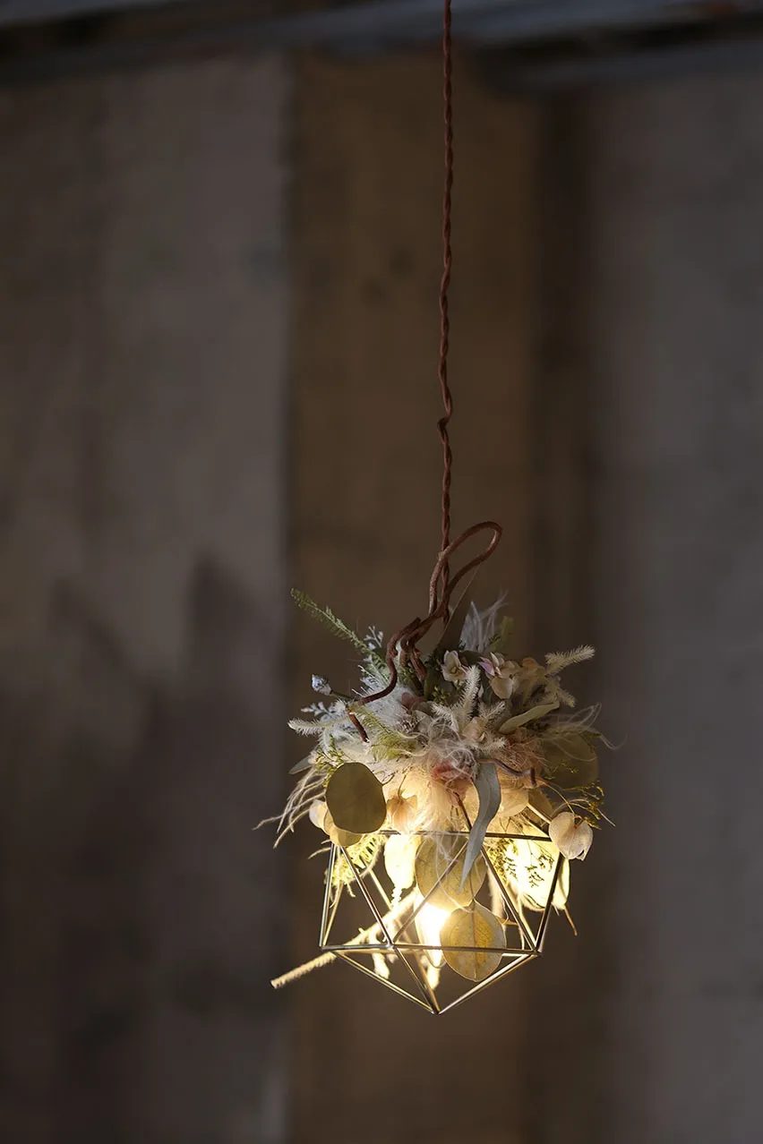 フラワーシャンデリア